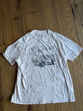Abercrombie & Fitch White Ford Bronco Graphic Tee
